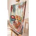 “Ukrainian Lunch. Borscht” – Original Painting on canvas by Marina Stognieva